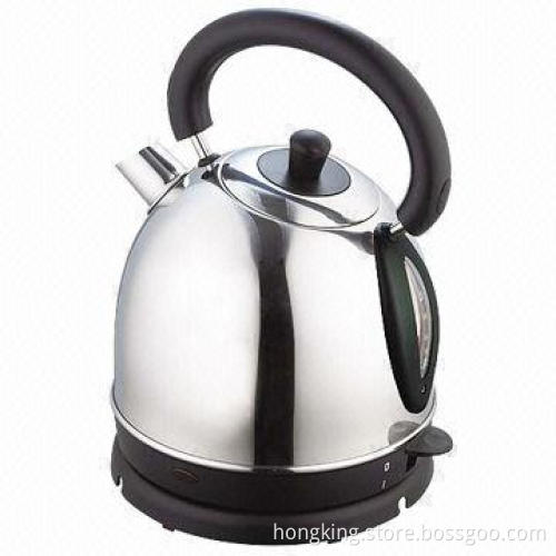 Stainless steel electric kettle with 1.8L capacity and tea maker function, breakfast set